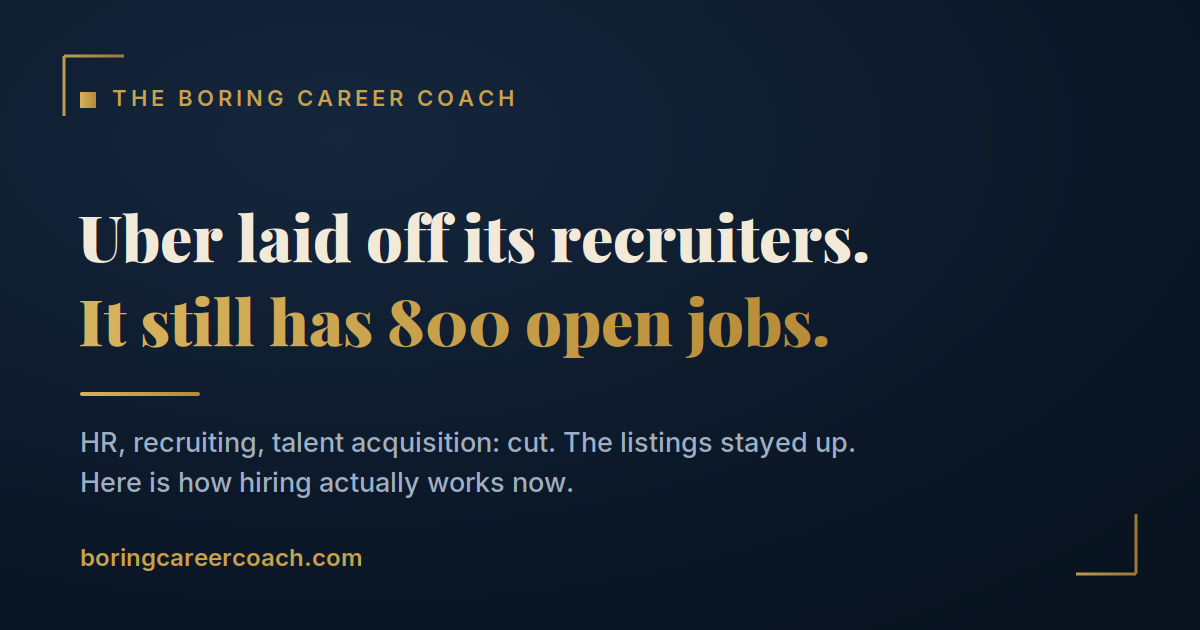 The Job Is Still Open. The Recruiter Is Not.